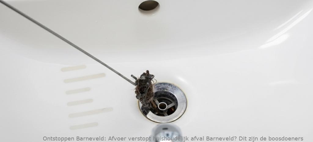 Afvoer verstopt huishoudelijk afval Barneveld? Dit zijn de boosdoeners