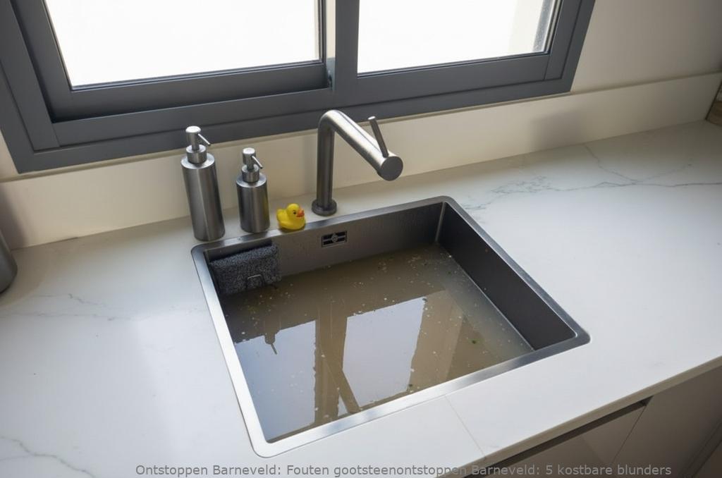 Fouten gootsteenontstoppen Barneveld: 5 kostbare blunders