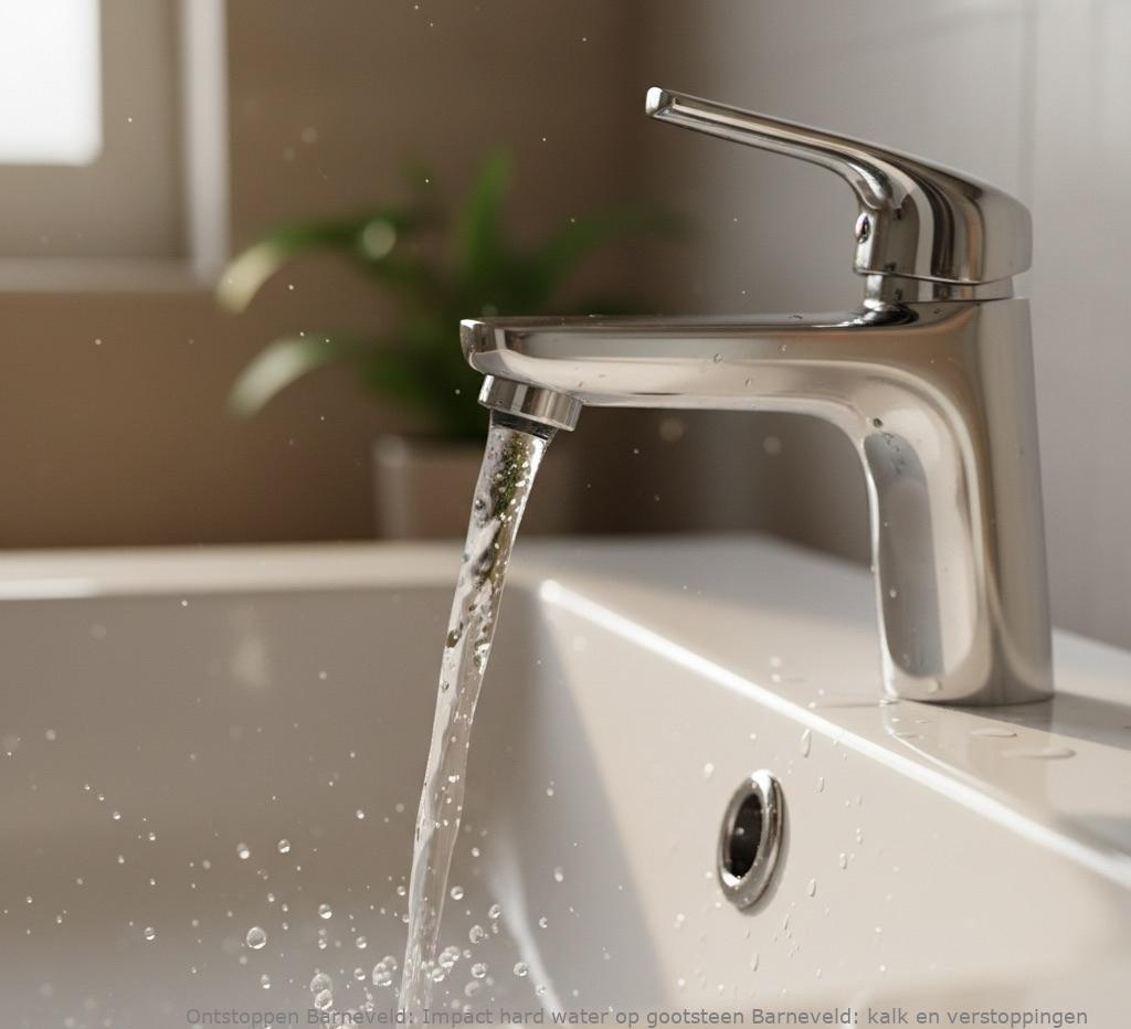 Impact hard water op gootsteen Barneveld: kalk en verstoppingen