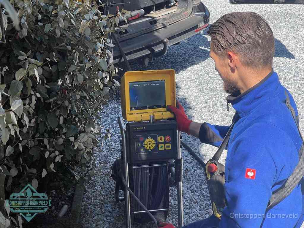 Rioolinspectie met camera in Barneveld