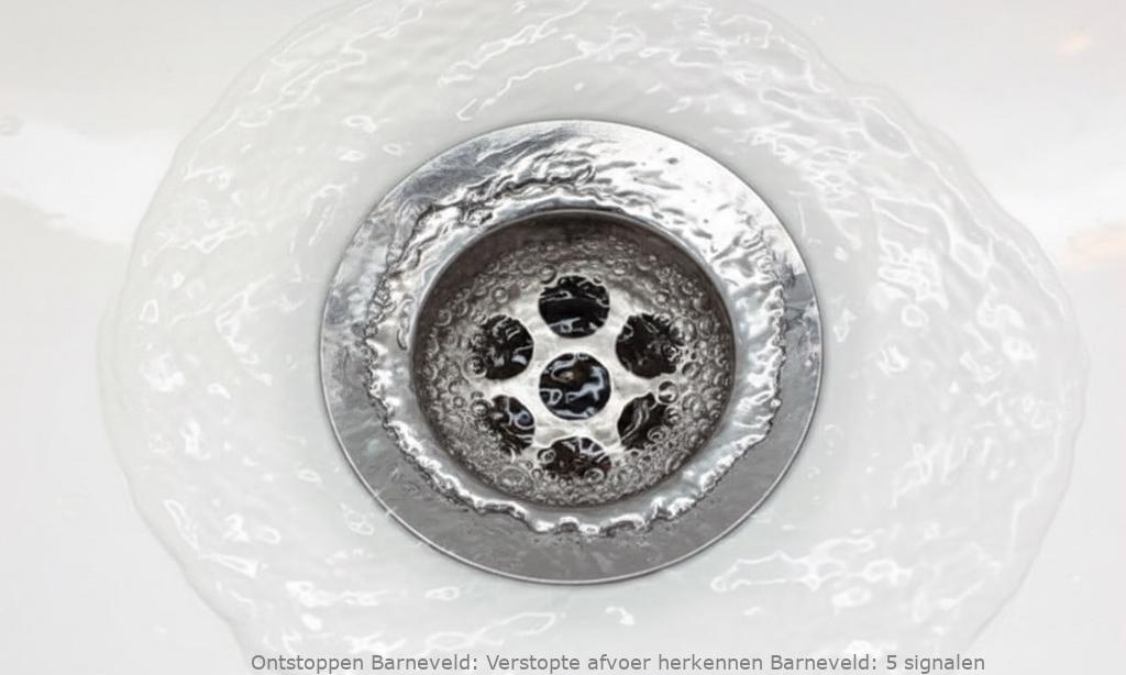 Verstopte afvoer herkennen Barneveld: 5 signalen