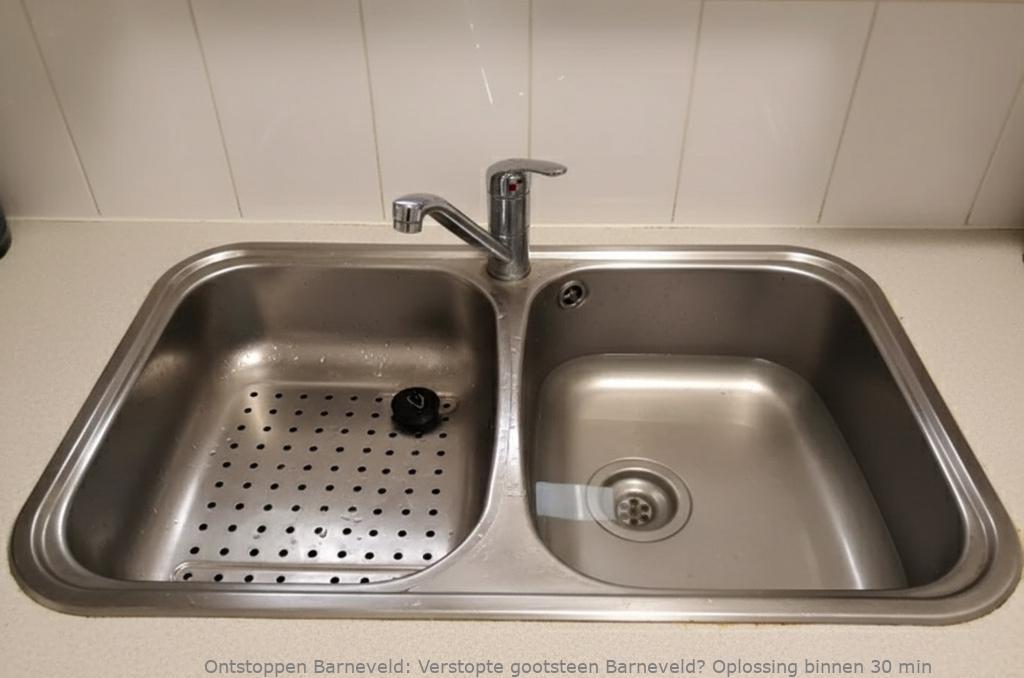 Verstopte gootsteen Barneveld? Oplossing binnen 30 min
